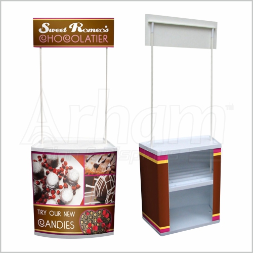 Table Top Roll Up Standee